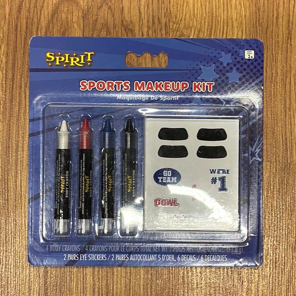 Brand new Spirit Sports make up Kit